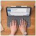 TECLADO BLUETOOTH FUNDA LOGITECH SLIM FOLIO PARA IPAD en Huesoi