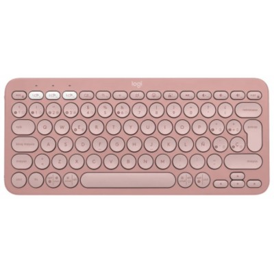 TECLADO WIRELESS K380S PEBBLE KEYS 2 ROSA LOGITECH (Espera 4 dias) en Huesoi