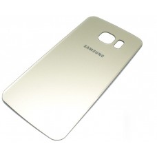 Carcasa Trasera Compatible Samsung Galaxy S6 Edge Oro (Espera 2 dias) en Huesoi