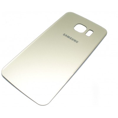 Carcasa Trasera Compatible Samsung Galaxy S6 Edge Oro (Espera 2 dias) en Huesoi