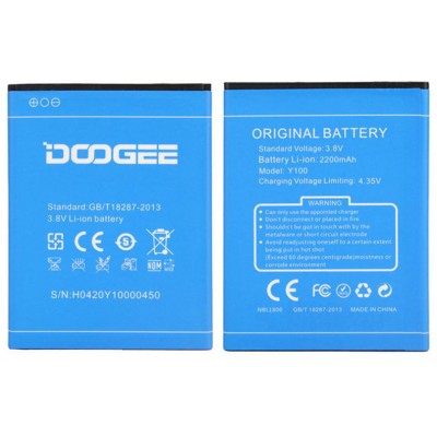 Bateria Doogee Y100 Pro 2200mAh (Espera 2 dias) en Huesoi