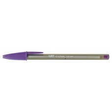 BOLIGRAFO TINTA BIC FUN VIOLETA 20U en Huesoi