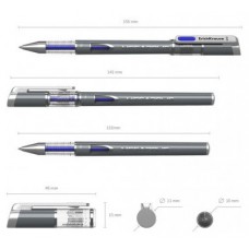 BOLÍGRAFO DE GEL MEGAPOLIS GEL, TINTA COLOR: AZUL ERICH KRAUSE 92 (MIN12) (Espera 4 dias) en Huesoi