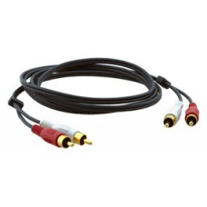 Kramer Electronics 2xRCA, M/M, 1.8m cable de audio 1,8 m RCA Negro (Espera 4 dias) en Huesoi