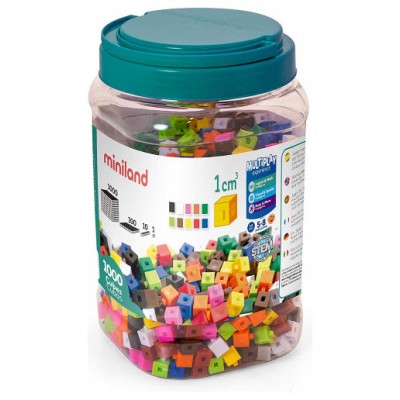 CUBOS 1 CM 1000 PCS MINILAND 95211 (Espera 4 dias) en Huesoi