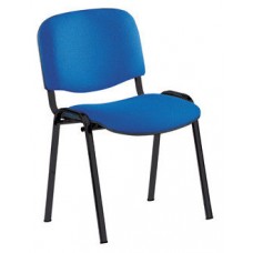 SILLA CONFIDENTE ESTRUCTURA DE TUBO METÁLICO RESPALDO Y ASIENTO TAPIZADOS COLOR AZUL ROCADA 965/3 (Espera 4 dias) en Huesoi