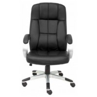 PIQUERAS Y CRESPO FOROL Sillon Tobarra similpiel negro en Huesoi