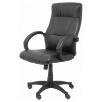 PIQUERAS Y CRESPO FOROL Sillon Munera similpiel negro en Huesoi