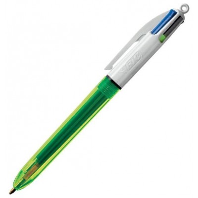 BOLÍGRAFO 4 COLORES FLUO BIC 982868 (MIN12) (Espera 4 dias) en Huesoi