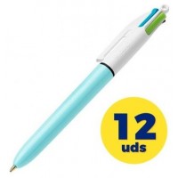 BOLIGRAFO BIC 4 COLOURS FUN 12U en Huesoi