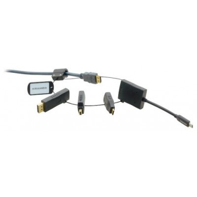 Kramer Electronics AD-RING-5 cambiador de género para cable Negro (Espera 4 dias) en Huesoi