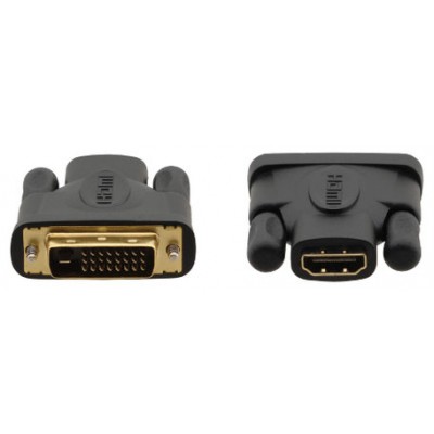 Kramer Electronics 99-9497001 cambiador de género para cable DVI–D HDMI Negro, Oro (Espera 4 dias) en Huesoi