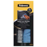 FELLOWES  Kit Limpiador de Pantallas Screen Cleaning Kit 9930501/ Spray 120ml + Gamuza Microfibra en Huesoi