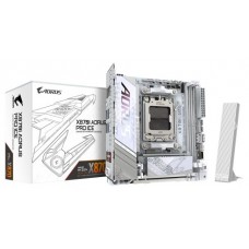 GIGABYTE X870I AORUS PRO ICE Placa base - Compatible con procesadores AMD Ryzen serie 9000, VRM de 8+2+1 fases, hasta 8400 MHz DDR5 (OC), 1xPCIe 5.0 M.2 + 1xPCIe 4.0 M.2, WI-FI 7, LAN 2,5 GbE, USB 4 (Espera 4 dias) en Huesoi