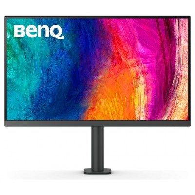 BENQ MONITOR PD2705UA (9H.LKDLA.TPE) 27" LED PANORÁMICO, PANEL IPS, 3840X2160 UHD 16:9, 5MS GTG, 350CD HDR MODE) 1200:1, ANGULO 178/178, TAMAÑO PÍXEL 0,155, ALTAVOCES, HDMI 2.0, DP 1.4, USB-C, USB 3.2, USB TYPE B (Espera 4 dias) 