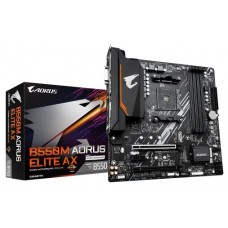 PLACA BASE GIGABYTE B550M AORUS ELITE  AX AM4 MATX 4XDDR4 en Huesoi