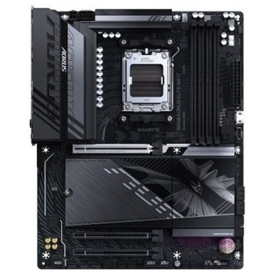 GIGABYTE B850 AORUS ELITE WIFI7 Placa Base - Procesadores AMD Ryzen Serie 9000, VRM digital de 14+2+2 fases, hasta 8200MHz DDR5 (OC), 1xPCIe 5.0 + 2xPCIe 4.0 M.2, LAN 2.5, WIFI 7, USB 3.2 Gen 2x2 (Espera 4 dias) en Huesoi