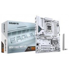 GIGABYTE B850 EAGLE WIFI7 ICE Placa base - Procesadores AMD Ryzen serie 9000, VRM digital de 8+2+2 fases, hasta 8200 MHz DDR5 (O.C.), 1x M.2 PCIe 5.0 + 2x M.2 PCIe 4.0, Wi-Fi 7, LAN 2.5 GbE, USB 3.2 Gen 2 (Espera 4 dias) en Huesoi