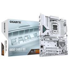PLACA GIGABYTE B850 EAGLE ICE (BLANCO),AMD,AM5,B850,4DDR5,256GB,1HDMI+1DP,4SATA3+3M.2,2.5GBE,5USB3.2,ATX (Espera 4 dias) en Huesoi
