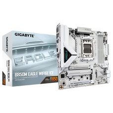 PLACA GIGABYTE B850M EAGLE WIFI6E ICE (BLANCO),AMD,AM5,B850,4DDR5,256GB,1HDMI+1DP,4SATA3+3M.2,GBELAN+WIFI6E+BT5.3,4USB3.2,MATX (Espera 4 dias) en Huesoi