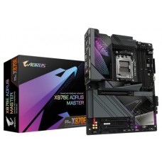 GIGABYTE Placa base X870E AORUS MASTER - Compatible con CPUs AMD Ryzen 9000, VRM digital de 16+2+2 fases, hasta 8200MHz DDR5 (OC), 4xPCIe 5.0 + 4xM.2, Wi-Fi 7, LAN 5GbE, USB 3.2 Gen 2x2 (Espera 4 dias) en Huesoi