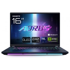 GIGABYTE AORUS MASTER 16 BYH Portátil Gaming - 16,0“, 240Hz OLED, Intel Core 275HX, NVIDIA RTX 5080 GPU, 32GB DDR5 5600MHz, 1 x Gen4 1TB SSD, Windows 11 Pro, Garantía de 2 años, AORUS MASTER 16 BYHC5ESE64SP (Espera 4 dias) en Hu