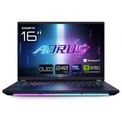 GIGABYTE AORUS MASTER 16 BYH Portátil Gaming - 16,0“, 240Hz OLED, Intel Core 275HX, NVIDIA RTX 5080 GPU, 32GB DDR5 5600MHz, 1 x Gen4 1TB SSD, Windows 11 Pro, Garantía de 2 años, AORUS MASTER 16 BYHC5ESE64SP (Espera 4 dias) en Hu