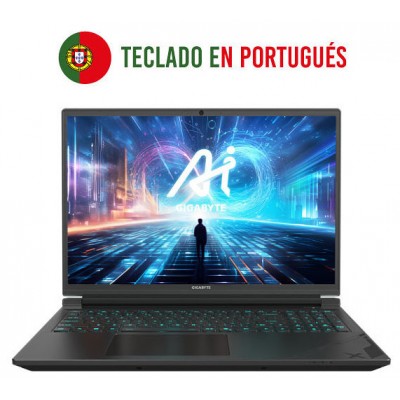 PORTATIL GIGABYTE G6X 9KG-43PT854SD I7-136250HX 4060 16GB DDR5 1TB 16" DOS en Huesoi