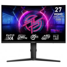 MSI MONITOR MPG 275CQRXF. 27" RAPID VA CURVO 1500R. 2560X1440 . 240HZ. NEGRO (Espera 4 dias) en Huesoi