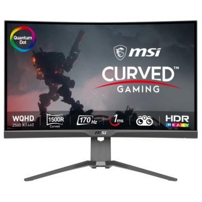 MSI MAG 275CQRF QD pantalla para PC 68,6 cm (27") 2560 x 1440 Pixeles Wide Quad HD Negro (Espera 4 dias) en Huesoi