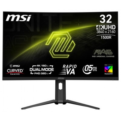 MSI MAG 321CUPDF pantalla para PC 80 cm (31.5") 3840 x 2160 Pixeles 4K Ultra HD LCD Negro (Espera 4 dias) en Huesoi