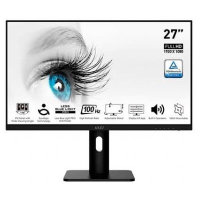 MSI Pro MP273AP pantalla para PC 68,6 cm (27") 1920 x 1080 Pixeles Full HD Negro (Espera 4 dias) en Huesoi