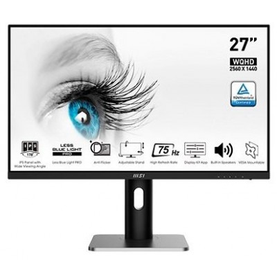 MSI PRO MP273QP pantalla para PC 68,6 cm (27") 2560 x 1440 Pixeles Wide Quad HD LED Negro, Plata (Espera 4 dias) en Huesoi