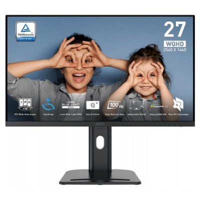 MSI PRO MP273QP E2 pantalla para PC 68,6 cm (27") 2560 x 1440 Pixeles Wide Quad HD LED Negro (Espera 4 dias) en Huesoi