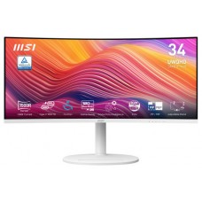 MSI Modern MD342CQPW pantalla para PC 86,4 cm (34") 3440 x 1440 Pixeles UltraWide Quad HD Blanco (Espera 4 dias) en Huesoi