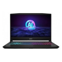 MSI PORTATIL KATANA A15 AI B8VG-427ES. 15.6" FHD (1920*1080) 144HZ. RYZEN 9-8940H. RTX 4070, GDDR6 8GB. DDR5 32GB (16GB*2). 1TB NVMe PCIe SSD. W11 HOME. NEGRO (Espera 4 dias) en Huesoi