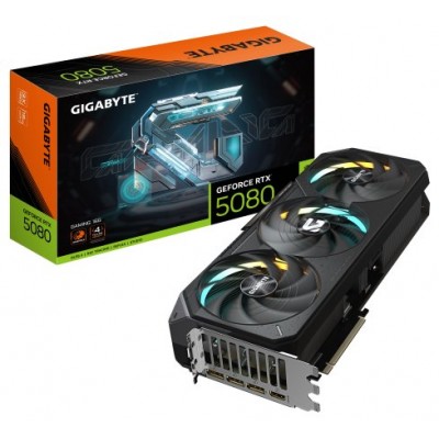 GIGABYTE GeForce RTX 5080 GAMING 16G Tarjeta Gráfica - 16GB GDDR7, 256 bits, PCI-E 5.0, 2617MHz Core Clock, 3 x DisplayPort, 1 x HDMI, NVIDIA DLSS 4, GV-N5080GAMING-16GD (Espera 4 dias) en Huesoi GIGABYTE GeForce RTX 5080 GAMING 16G Tarjeta Gráfica - 16GB GDDR7, 256 bits, PCI-E 5.0, 2617MHz Core Clock, 3 x DisplayPort, 1 x HDMI, NVIDIA DLSS 4, GV-N5080GAMING-16GD (Espera 4 dias) en Huesoi