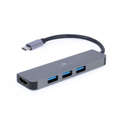 ADAPTADOR MULTIPUERTO GEMBIRD USB TIPO C 2 EN 1 HUB , HDMI en Huesoi