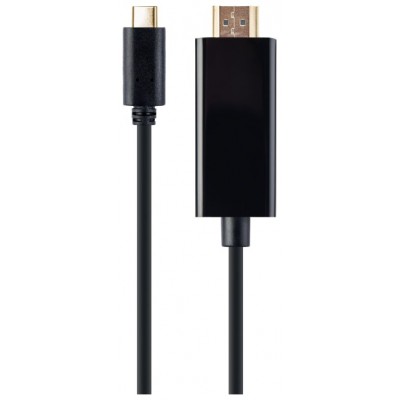 ADAPTADOR USB-C MACHO A HDMI-MACHO 4K 30HZ 2 M NEGRO en Huesoi