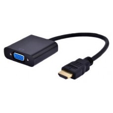 ADAPTADOR GEMBIRD HDMI A VGA HEMBRA CON 3,5MM AUDIO 0,20M en Huesoi