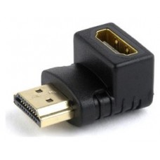 ADAPTADOR GEMBIRD HDMI HEMBRA A HDMI MACHO 90º ANGULO ABAJO en Huesoi