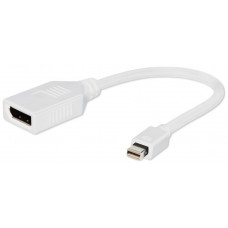 CABLE ADAPTADOR GEMBIRD MINI DISPLAYPORT MACHO A DISPLAYPORT HEMBRA BLANCO en Huesoi