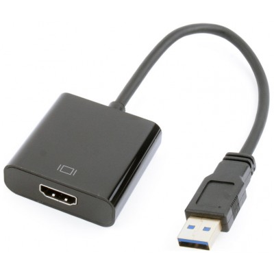 CABLE ADAPTADOR GEMBIRD USB 3.0 MACHO A HDMI HEMBRA NEGRO en Huesoi