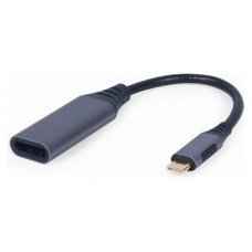 ADAPTADOR GEMBIRD USB TIPO C A DISPLAYPORT MACHO, GRIS ESPACIAL en Huesoi