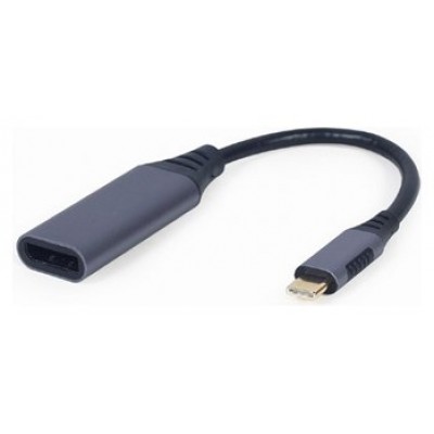 ADAPTADOR GEMBIRD USB TIPO C A DISPLAYPORT MACHO, GRIS ESPACIAL en Huesoi