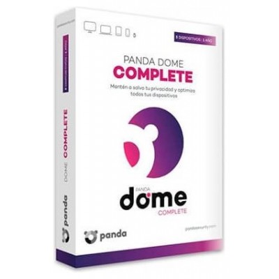 SOFTWARE ANTIVIRUS PANDA  DOME COMPLETE  5 LICENCIAS 1 en Huesoi