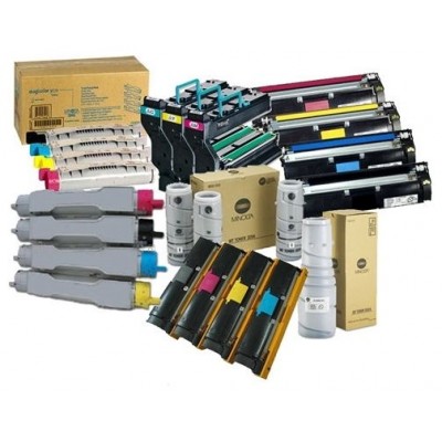 KONICA MINOLTA BIZHUB C20P Toner Cian TN318C en Huesoi