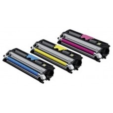 KONICA MINOLTA Magic Color 160016501690 Pack Toner Cian Magenta y Amarillo en Huesoi