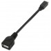 AISENS - CABLE USB 2.0 OTG, TIPO MICRO B/M-A/H, NEGRO, 15CM en Huesoi
