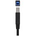 CABLE USB 3.0 IMPRESORA TIPO AM-BM NEGRO 2.0M AISENS en Huesoi